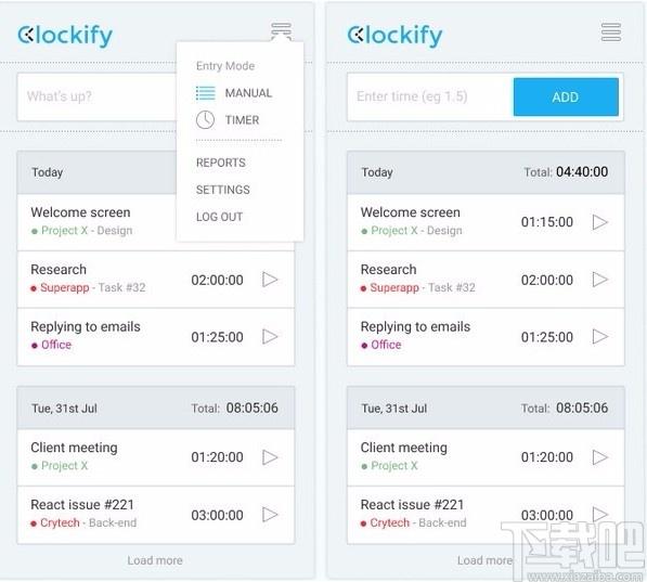 Clockify下载,时间追踪软件,时间追踪