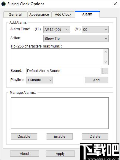 Eusing Clock下载,时钟工具,桌面时钟